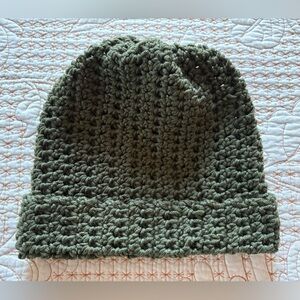 Handmade Olive Green Hat